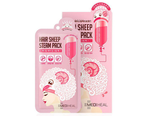 Маска-шапочка для волос Mediheal Hair Sheep Steam Pack