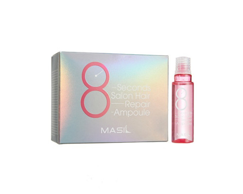 Высококонцентрированная восстанавливающая сыворотка для волос Masil Pink_8 Seconds Salon Hair Repair Ampoule