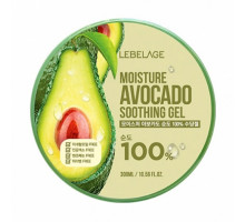 Увлажняющий успокаивающий гель с авокадо Lebelage Moisture Avocado Soothing Gel, 300мл