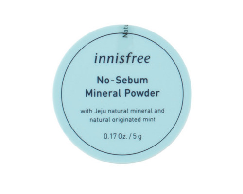 Минеральная рассыпчатая матирующая пудра Innisfree No-Sebum Mineral Powder