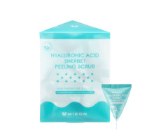 Скраб-щербет с гиалуроновой кислотой Mizon Hyaluronic Sherbet Peeling Scrub