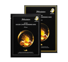Питательная маска с экстрактом икры и золотом JM solution Active Golden Caviar Nourishing Mask-Prime