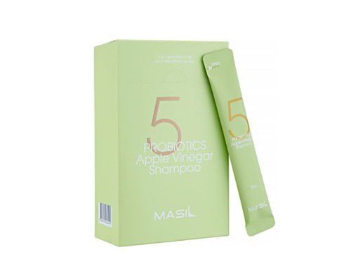 Шампунь для восстановления pH-баланса с яблочным уксусом	Masil Pouch 5 Probiotics Apple Vinegar Shampoo (8ml)